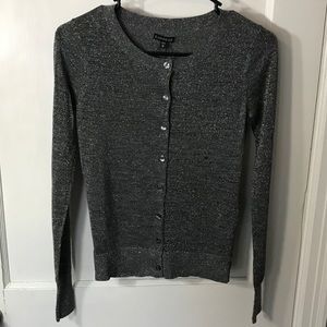 Thin glitter cardigan